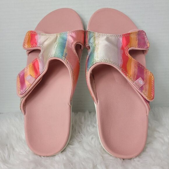 Spenco Kholo Monet Womens Sandals Size 8 D Slide Slip On Sunset Shoes - Picture 8 of 10